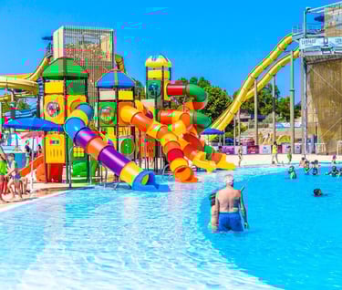 Piscina Cesenatico, Giochi d'acqua per bambini