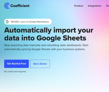 a website page with a picture of a person holding a phone