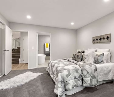 Aliford Ave - master bedroom and ensuite renovation - Revive Builders One Tree Hill