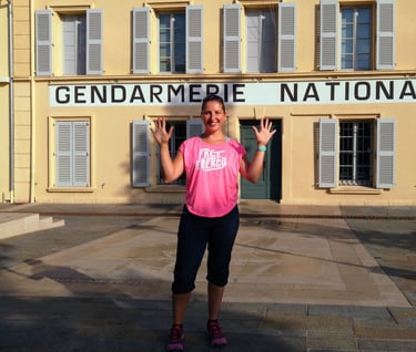 Me in France using my French