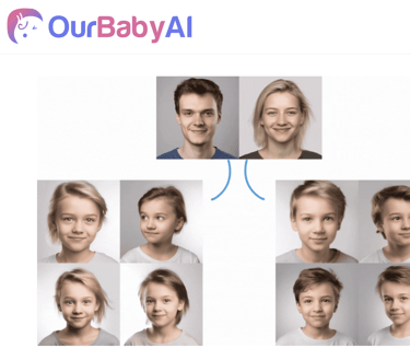 Our baby AI- see how your baby will look like in the future