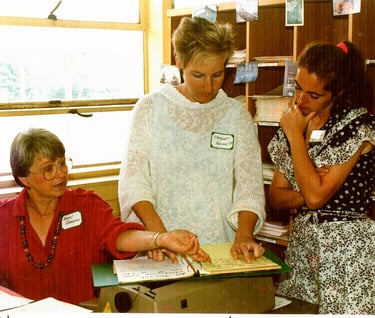 art docents in the office