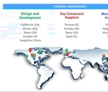 eVero Global Footprint