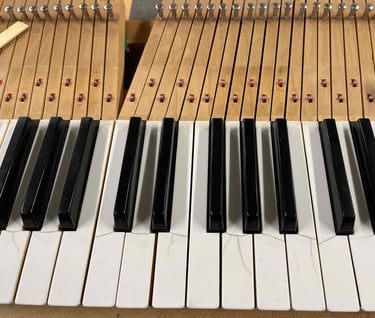 clavier piano fendu