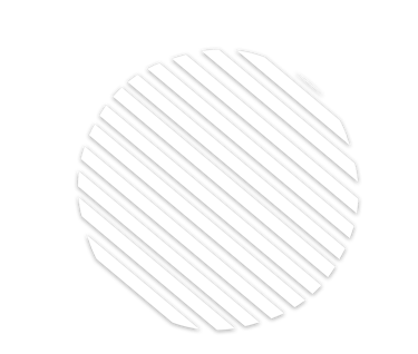 a black and white striped oval shaped object