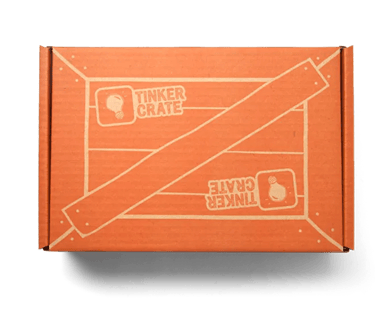 a box of tinker crates with a box of tinker crate