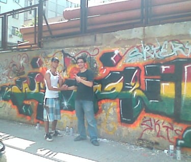 Rasheed H. Idou Graffiti and Street Art