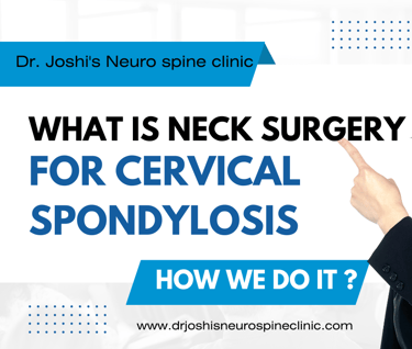 neck surgery for cervical spondylosis