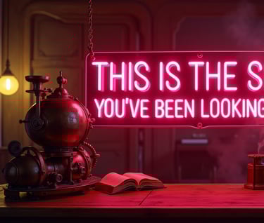 The Sign You've Been Looking For