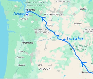 Bellevue to Auburn 2025