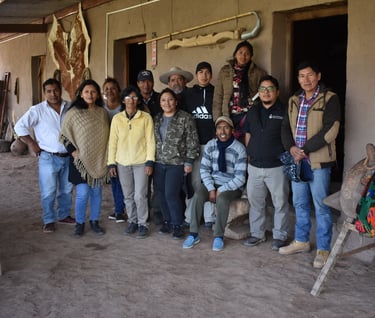 referentes de la red de turismo rural valles de altura y equipo técnico