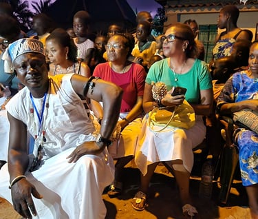 Voodoo Ceremony for the Haitian Diasporas in Benin