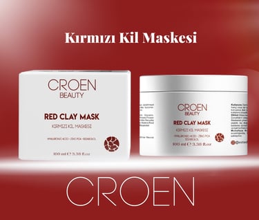 Croen Kırmızı Kil Maskesi