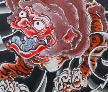 Bedeutung der japanischen Nue-Tätowierung