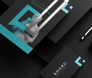a business card with a photo of a statue of liberty