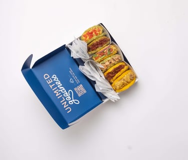 packaging design for empanadas and arepas