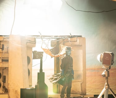 Star Wars character Cad Bane's toy in a photoshoot setup. (from @sgtbananas IG account)