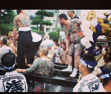asakusa sanja matsuri japan tattoo irezumi