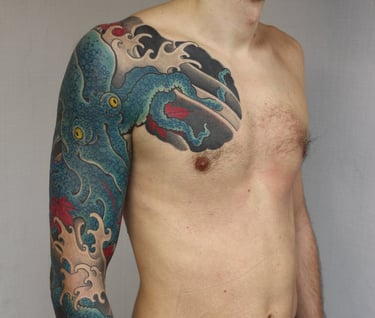 Die Bedeutung japanischer Tattoos Die Symbolik des Oktopus