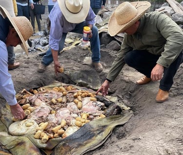 Barbacoa de mezquite