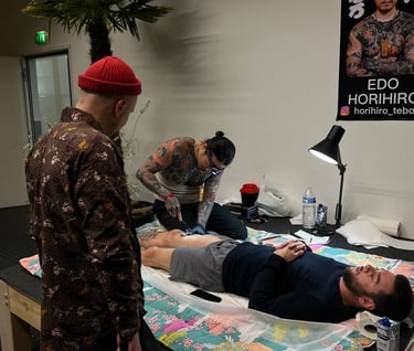 japanese horihiro tebori irezumi
