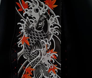 japanese tattoo koi sleeve munich germany irezumi