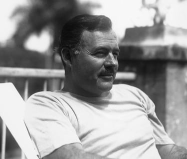 Ernest Hemingway, writer, adventurer, scoundrel