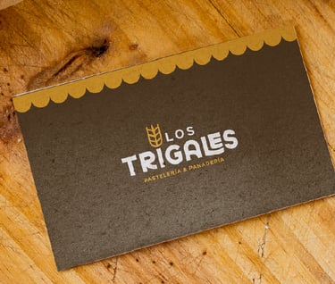 a business card with a business card on it cake branding