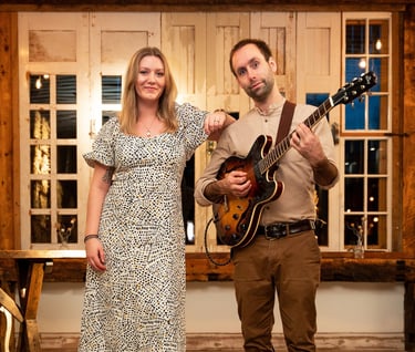 Live Wedding Music Duo Female and Male Harmonies West Midlands | Han & Stu