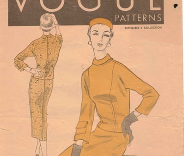 vogue patterns 1954