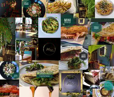 colaj de imagines del bar MaoLounge