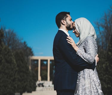 Muslim couple Wedding