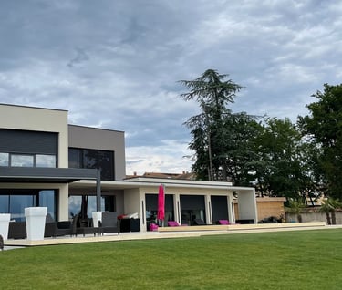 Maison contemporaine réalisée en KNX