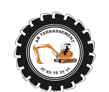 Logo AB Terrassement notre partenaire, travaux de terrassement landes pays basque