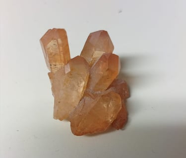 Coated Tangerine Quartz