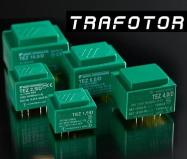Transformadores encapsulados PCB