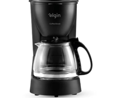 cafeteira elétrica preta