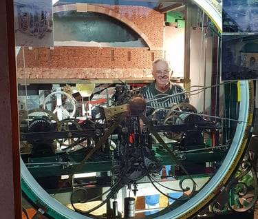 Jean-Michel Rohr et son Horloge mère !