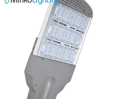 MNK-ST023 a street light with a white light on it