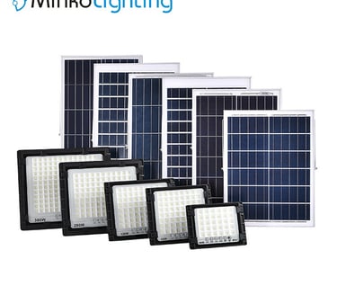 MNK-WL17 a group of solar powered led flood lights