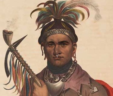 Cornplanter was a Seneca chief who fought for the British and the Americans