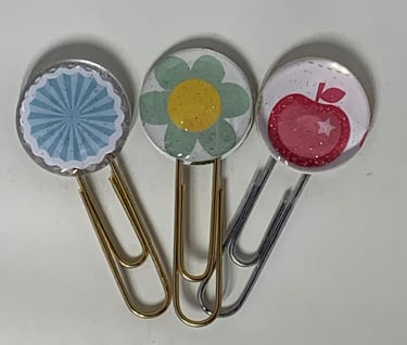 decorative summer paper clips