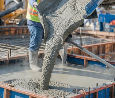 Concreto com aditivo superplastificante