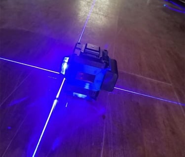 Purple laser level from Ceilser