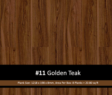 Golden Teak Laminate Flooring