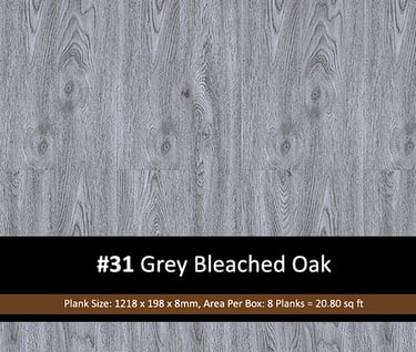 Grey Bleached Laminate Flooring