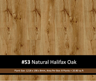 natural Halifax oak Laminate Flooring