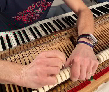 harmonisation marteaux piano