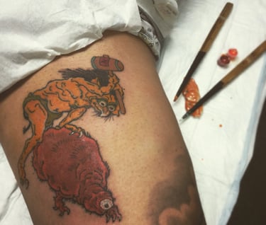 yokai tattoo meaning irezumi japanese asia