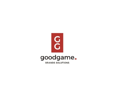 a logo for a company called good game